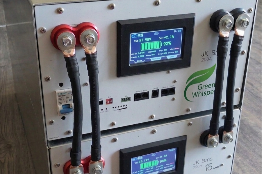 Green Whisper electric motor and pump system